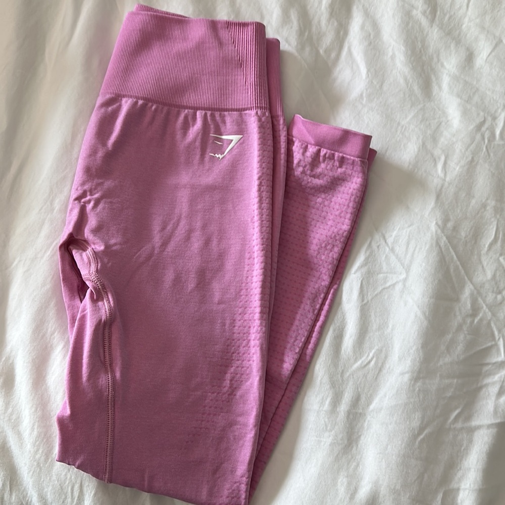 Gym shark vital seamless leggings, pink medium